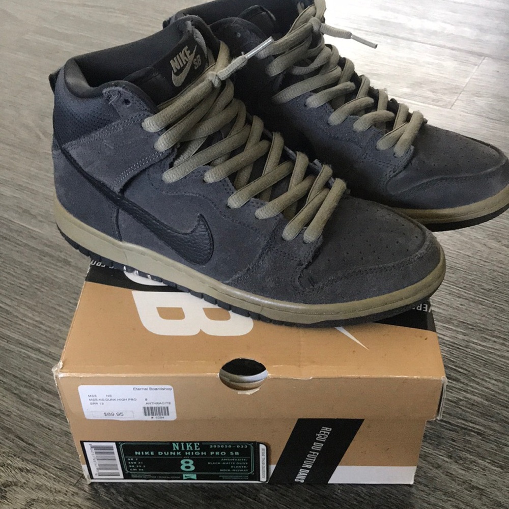 Nike sb dunk high pro size 8 men